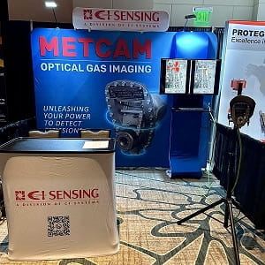 CI Sensing Booth at Methane Mitigation Summit Series 2024