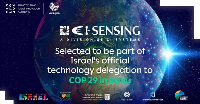 CI Sensing selected to be part of Israel