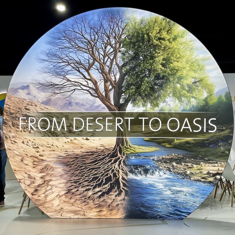 The Slogan -From Desert to Oasis at Cop 29 in Azerbaijan